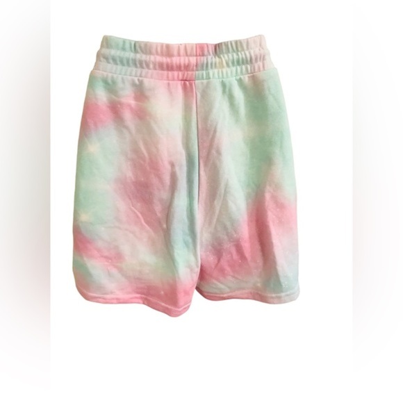 Care bears pink green watercolor effect drawstring waist cozy shorts size XL new - Picture 7 of 16